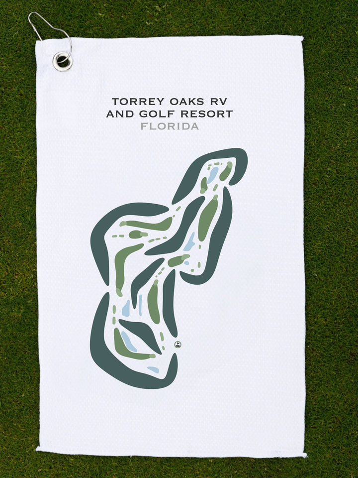 Torrey Oaks RV Golf Resort, Florida - Printed Golf Courses