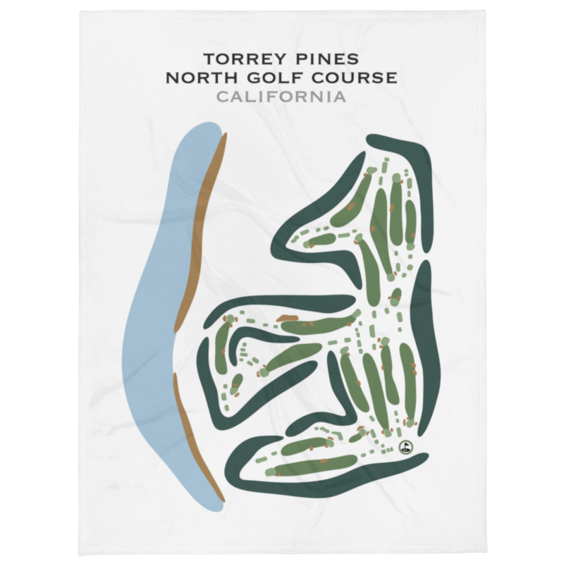 Torrey Pines North Course, California - Printed Golf Courses