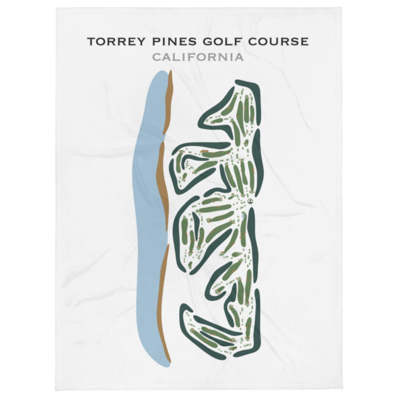 Torrey Pines Golf Course, California - Printed Golf Courses