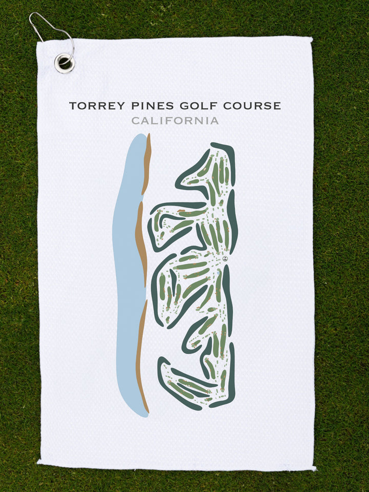 Torrey Pines Golf Course, California - Printed Golf Courses