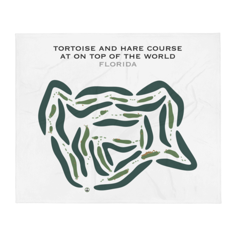 Tortoise & Hare at On Top of the World, Florida - Printed Golf Courses