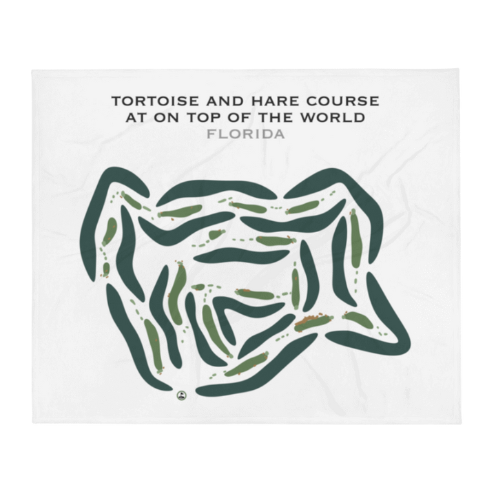 Tortoise & Hare at On Top of the World, Florida - Printed Golf Courses
