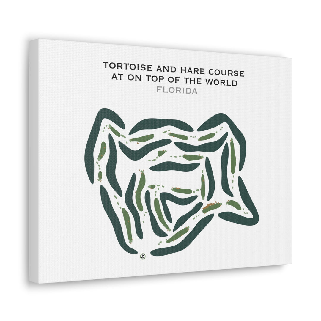 Tortoise & Hare at On Top of the World, Florida - Printed Golf Courses