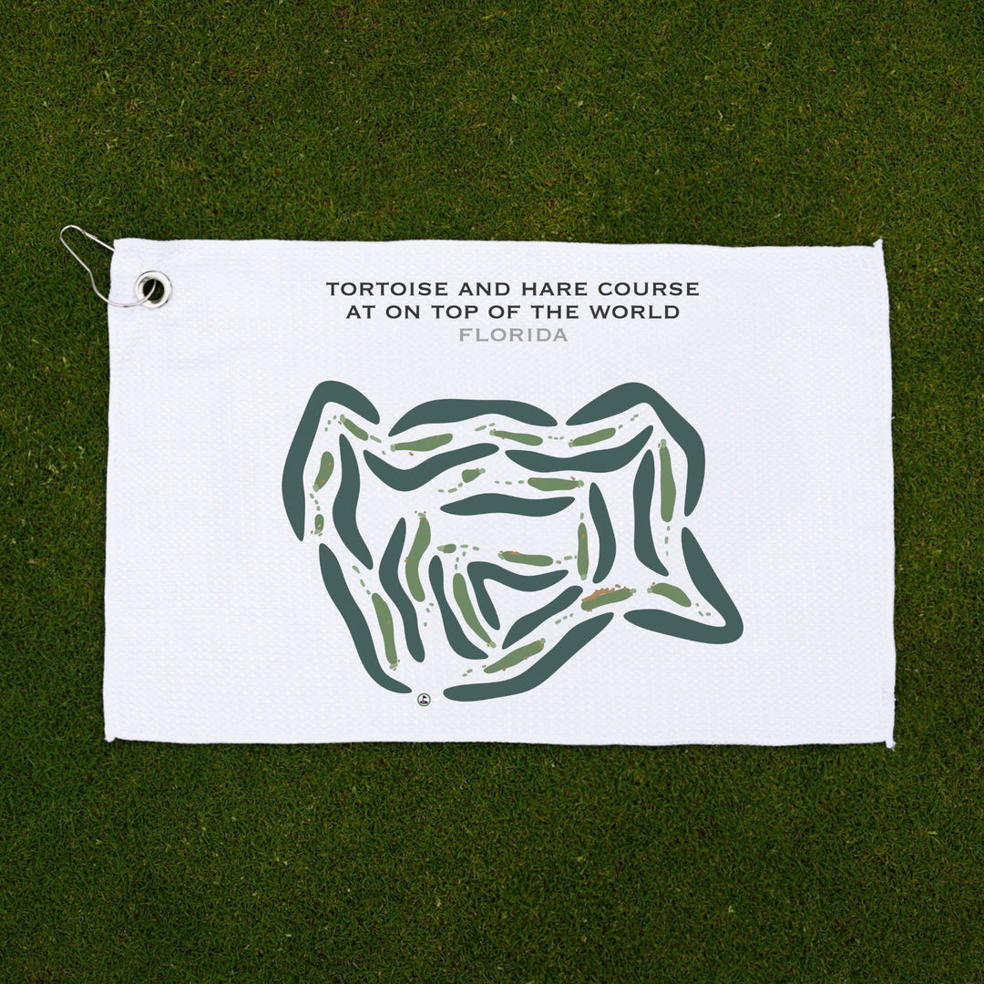 Tortoise & Hare at On Top of the World, Florida - Printed Golf Courses