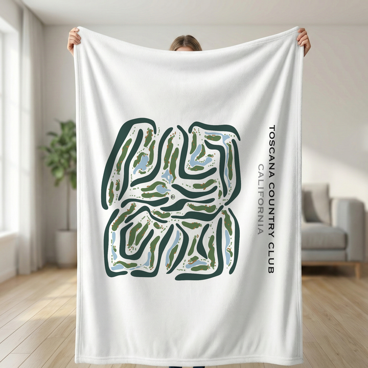Toscana Country Club, California - Printed Golf Courses