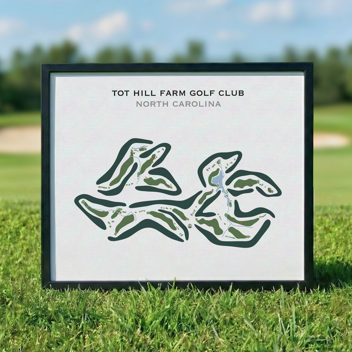 Tot Hill Farm Golf Club, North Carolina - Printed Golf Courses