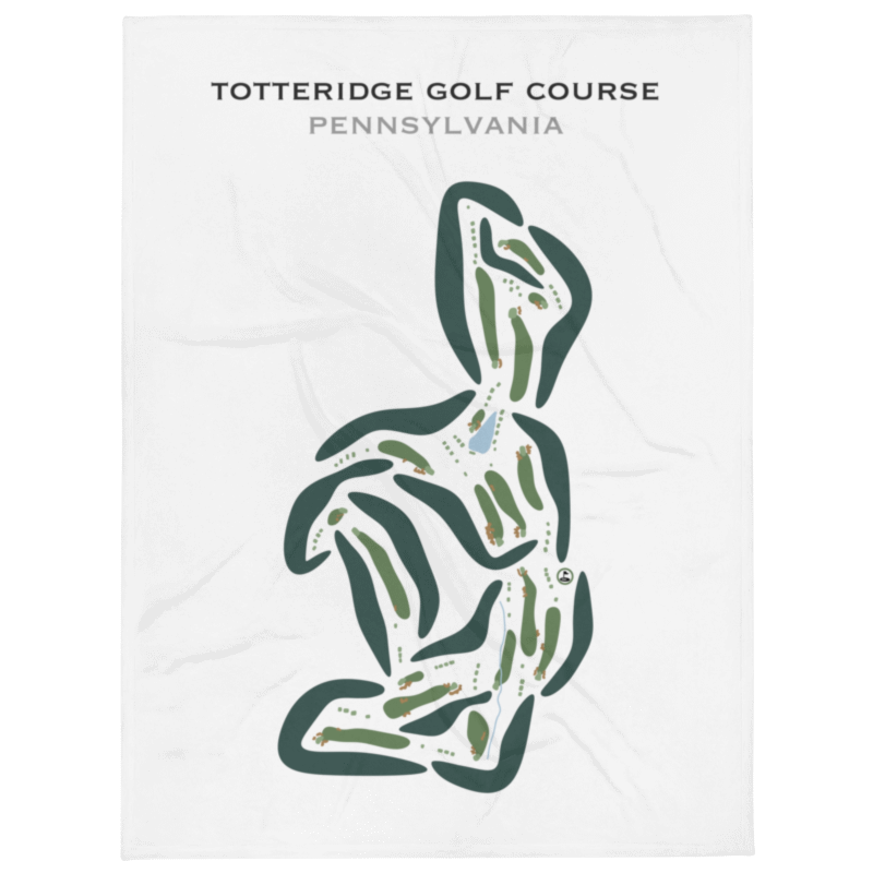 Totteridge Golf Course, Pennsylvania - Printed Golf Courses