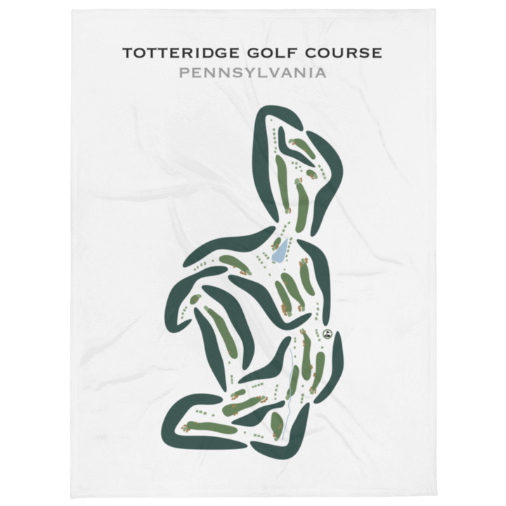 Totteridge Golf Course, Pennsylvania - Printed Golf Courses