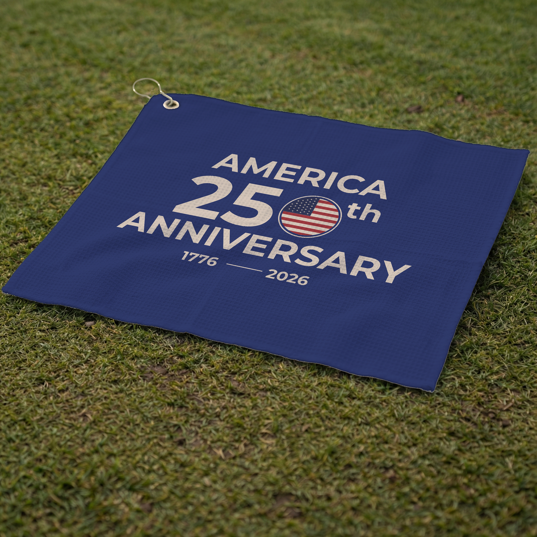 America 250 Commemorative Golf Towel - Dark