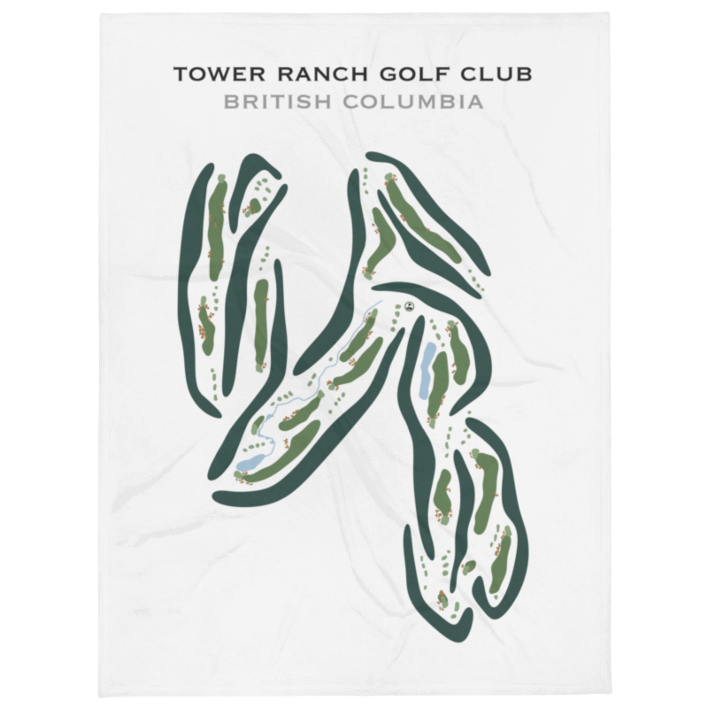Tower Ranch Golf And Country Club, Canada - Printed Golf Courses