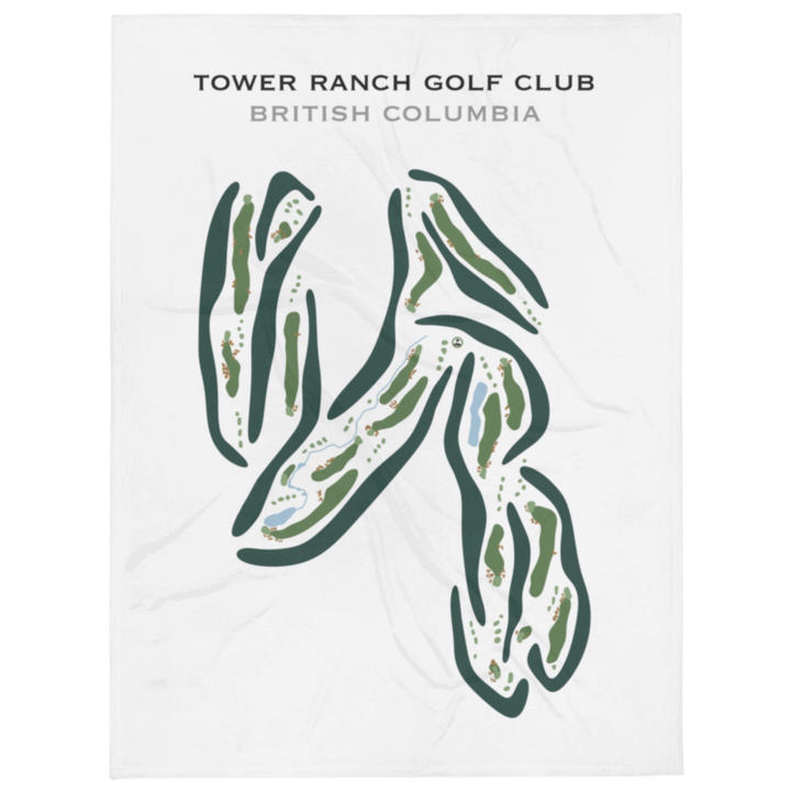 Tower Ranch Golf And Country Club, Canada - Printed Golf Courses