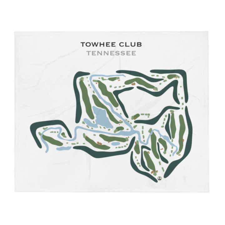 Towhee Club, Tennessee - Printed Golf Courses