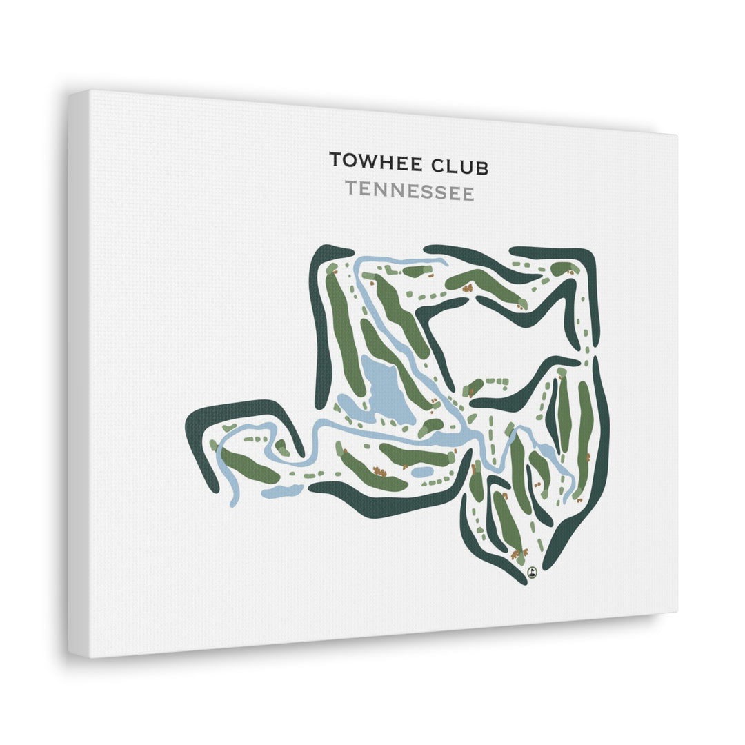 Towhee Club, Tennessee - Printed Golf Courses