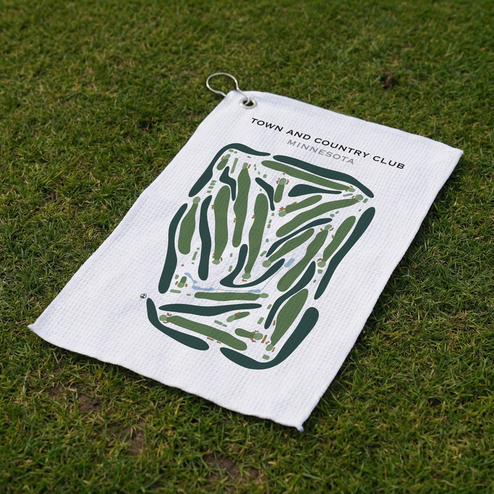 Town & Country Club, Minnesota - Printed Golf Course