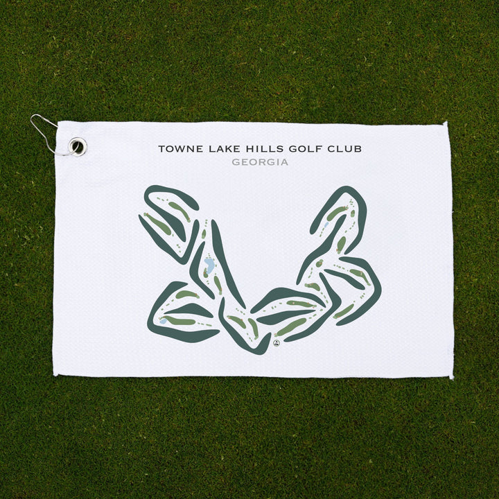 Towne Lake Hills Golf Club, Georgia - Printed Golf Courses