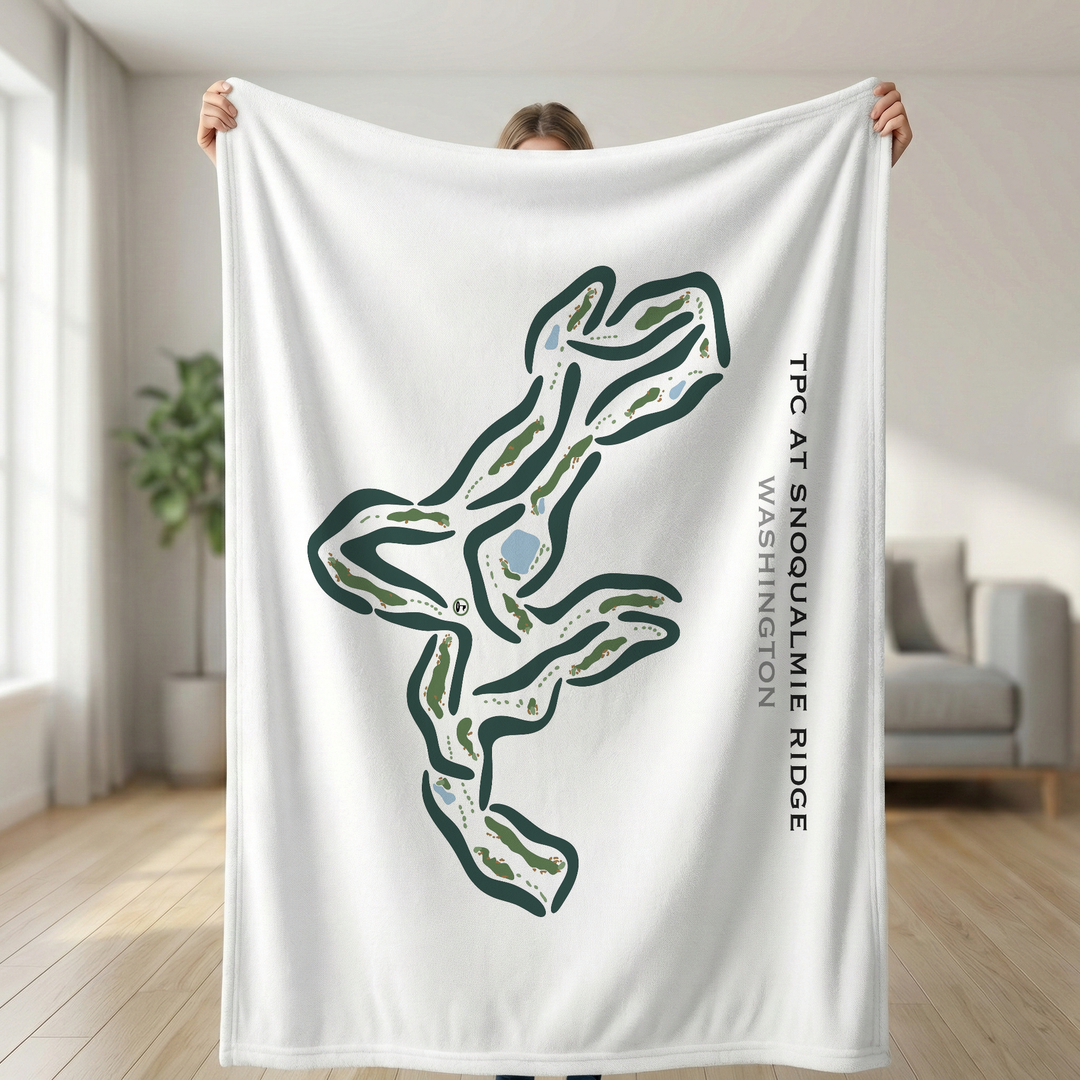 TPC at Snoqualmie Ridge, Washington - Printed Golf Courses
