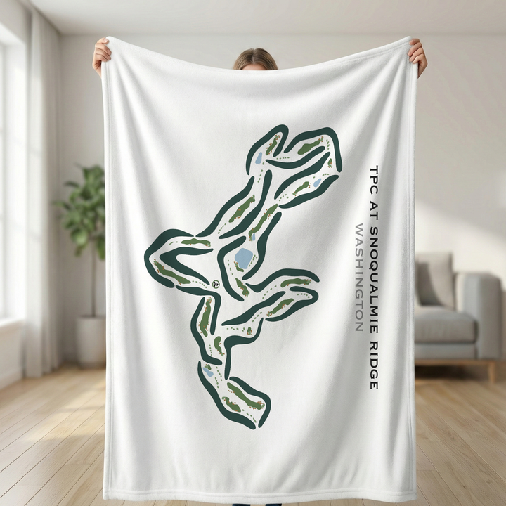 TPC at Snoqualmie Ridge, Washington - Printed Golf Courses