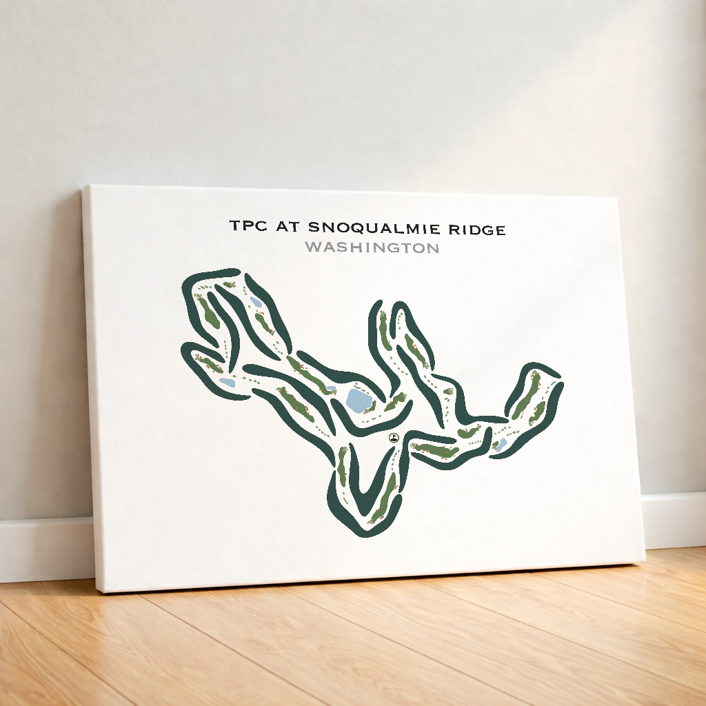 TPC at Snoqualmie Ridge, Washington - Printed Golf Courses