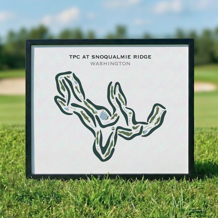 TPC at Snoqualmie Ridge, Washington - Printed Golf Courses