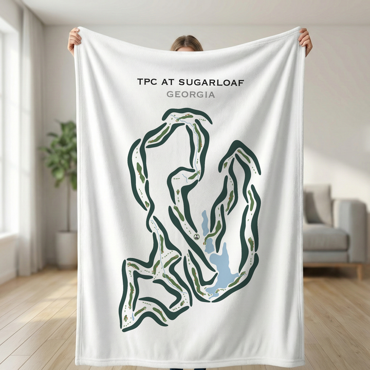TPC at Sugarloaf Golf Club, Georgia - Printed Golf Courses