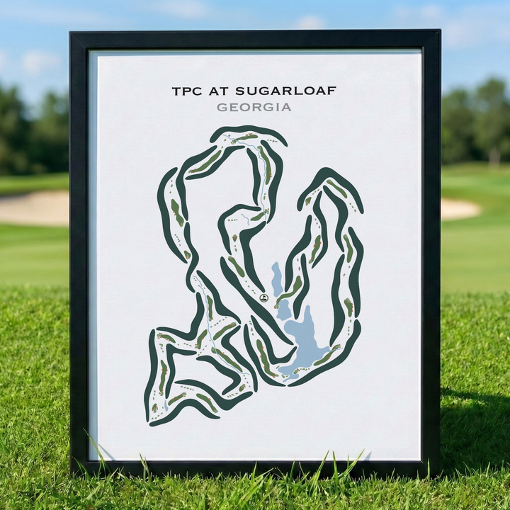 TPC at Sugarloaf Golf Club, Georgia - Printed Golf Courses