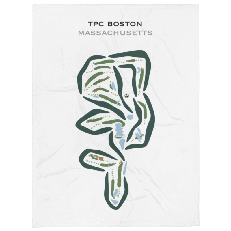 TPC Boston, Massachusetts - Printed Golf Courses