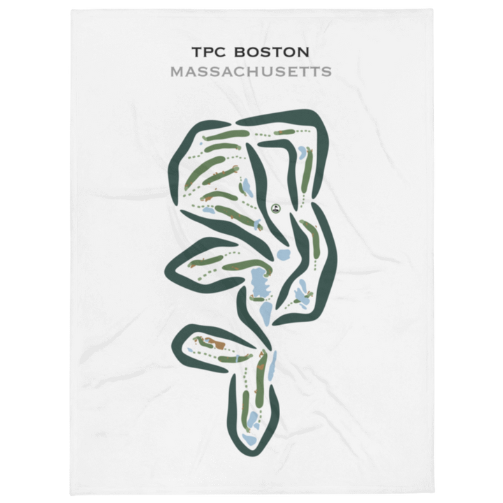 TPC Boston, Massachusetts - Printed Golf Courses