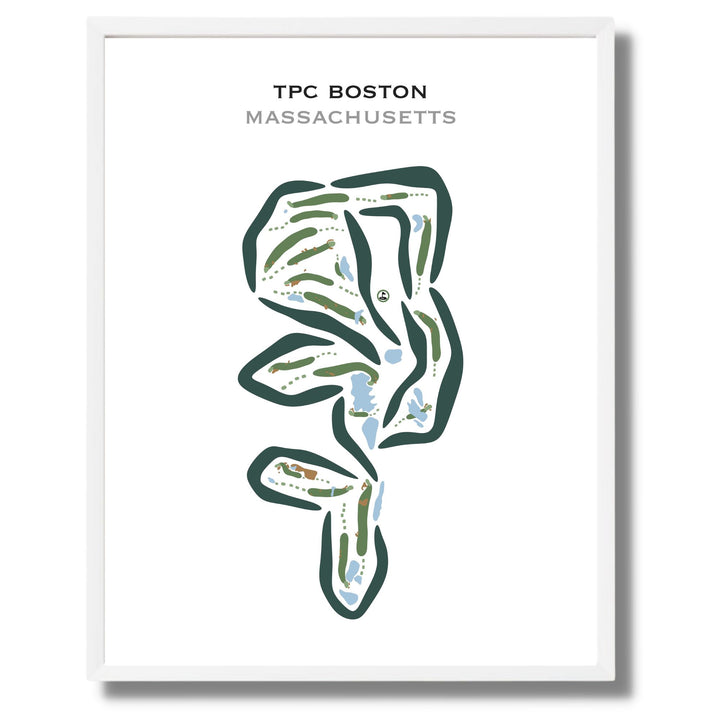 TPC Boston, Massachusetts - Printed Golf Courses