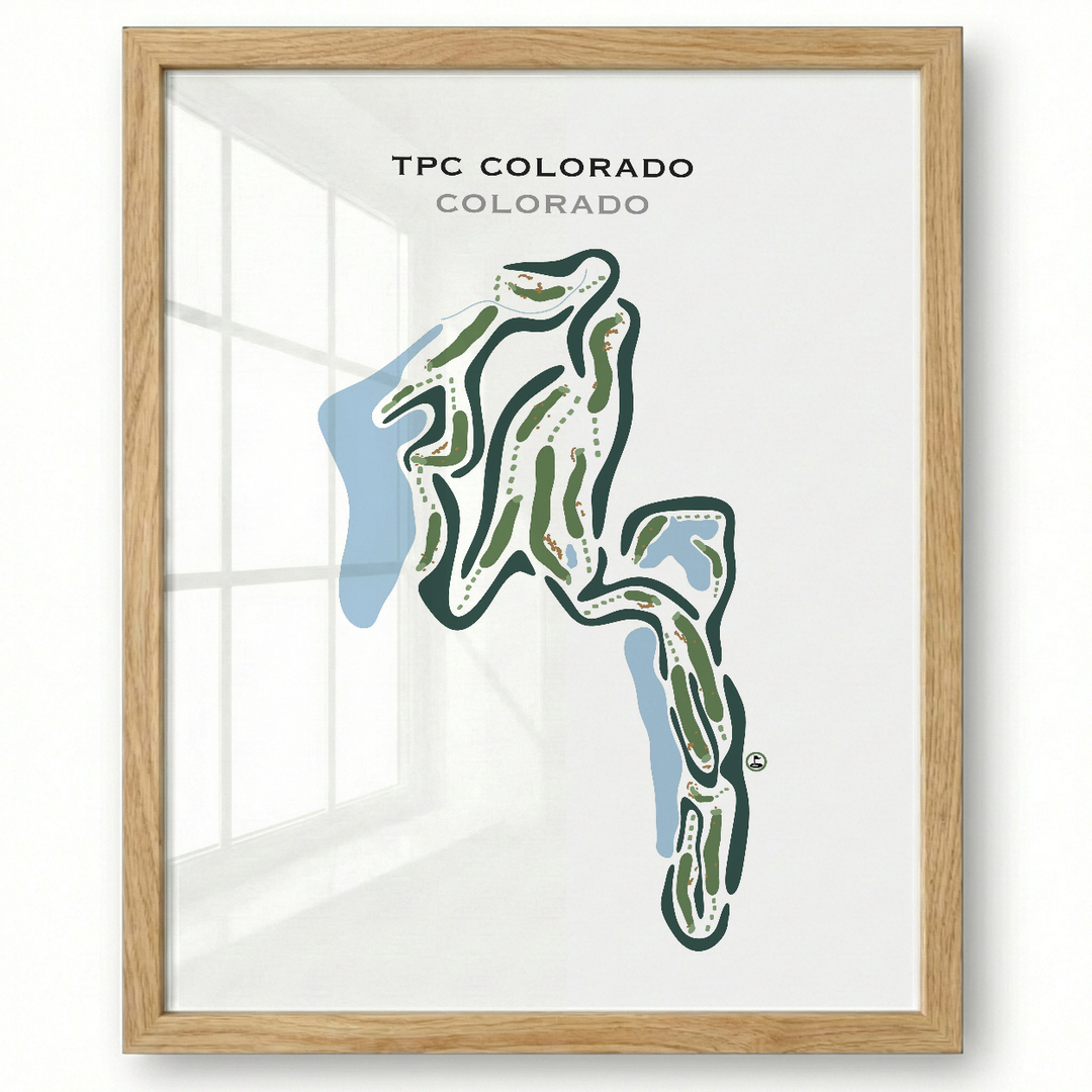TPC Colorado, Colorado - Printed Golf Courses