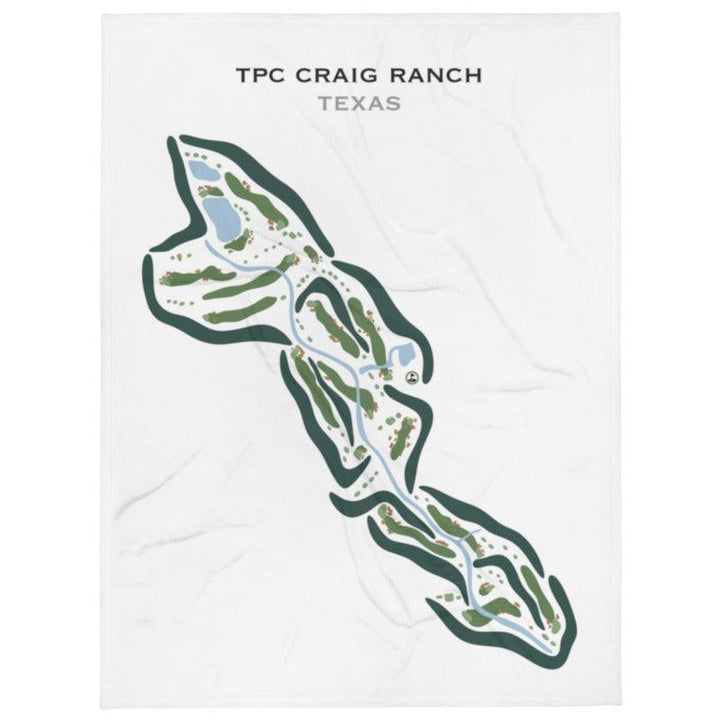 TPC Craig Ranch, Texas - Printed Golf Courses - Golf Course Prints
