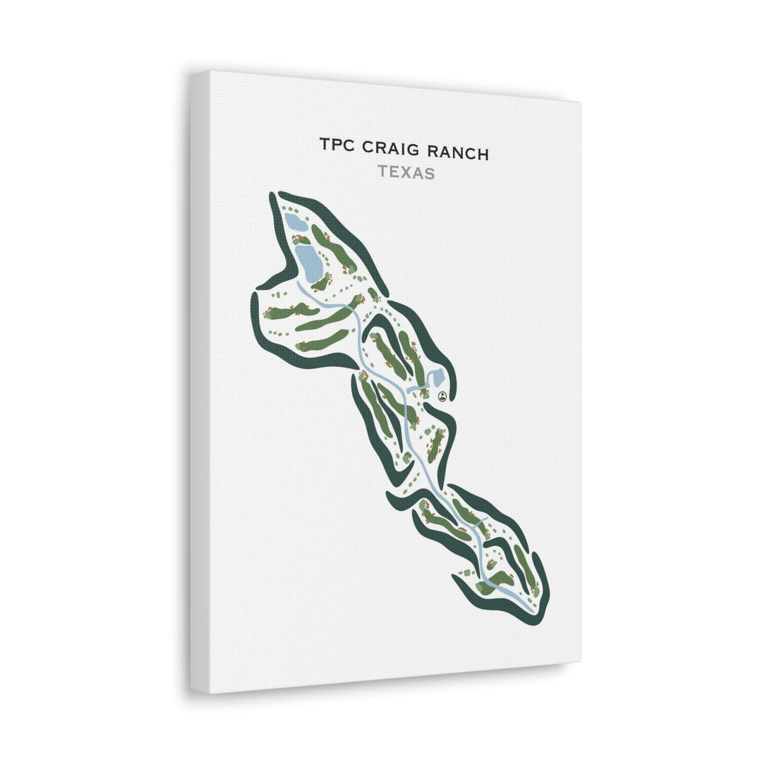 TPC Craig Ranch, Texas - Printed Golf Courses - Golf Course Prints