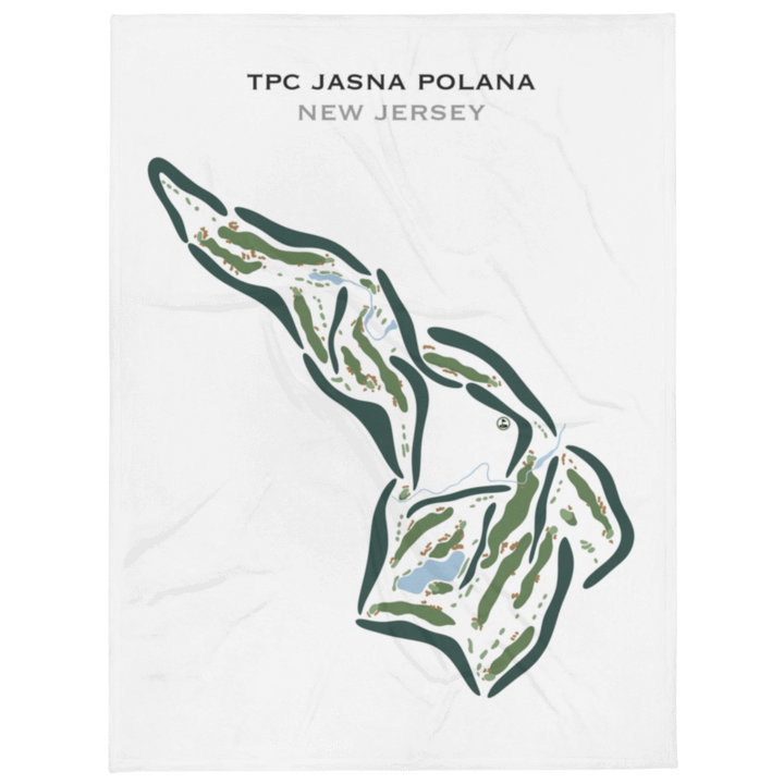 TPC Jasna Polana, New Jersey - Printed Golf Courses