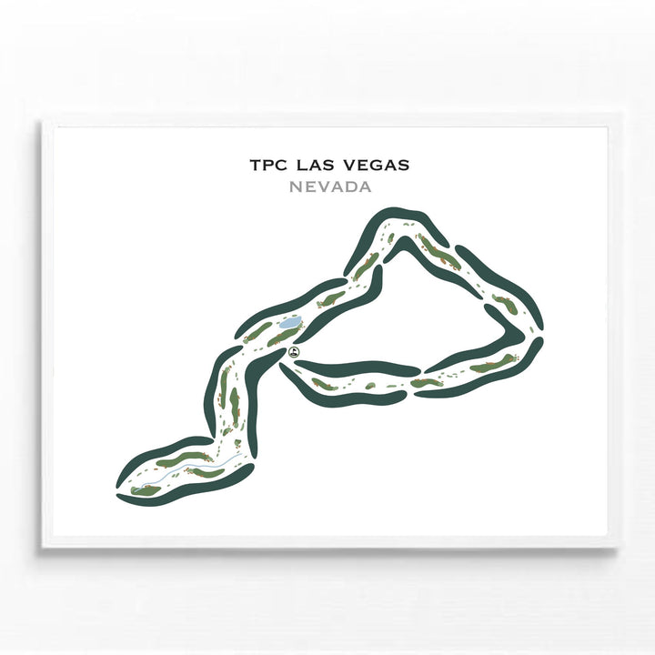 TPC Las Vegas, Nevada - Printed Golf Courses