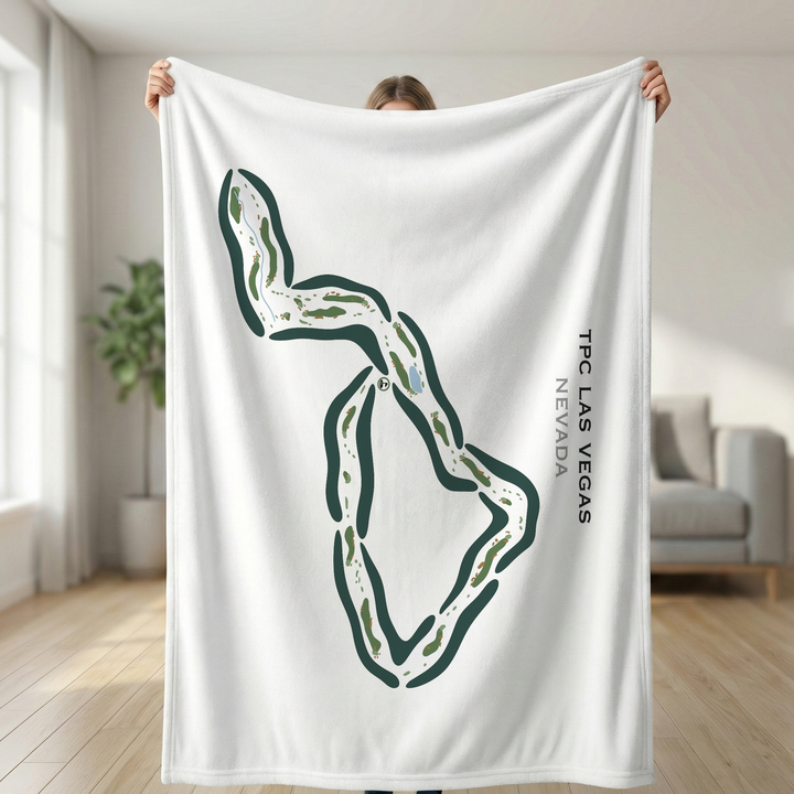 TPC Las Vegas, Nevada - Printed Golf Courses