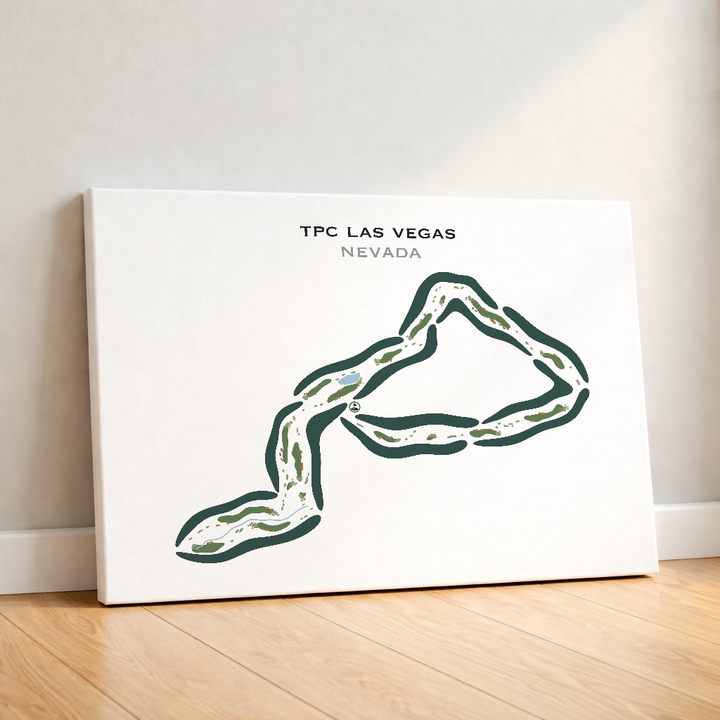 TPC Las Vegas, Nevada - Printed Golf Courses