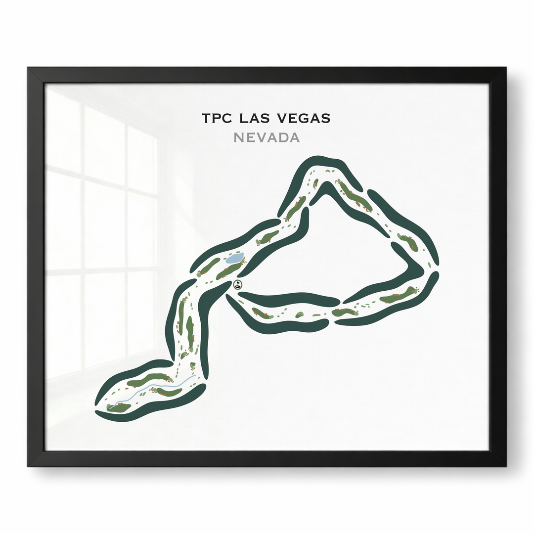 TPC Las Vegas, Nevada - Printed Golf Courses