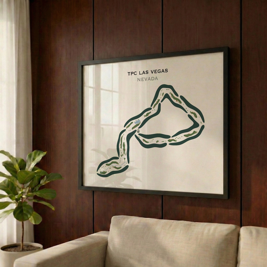 TPC Las Vegas, Nevada - Printed Golf Courses