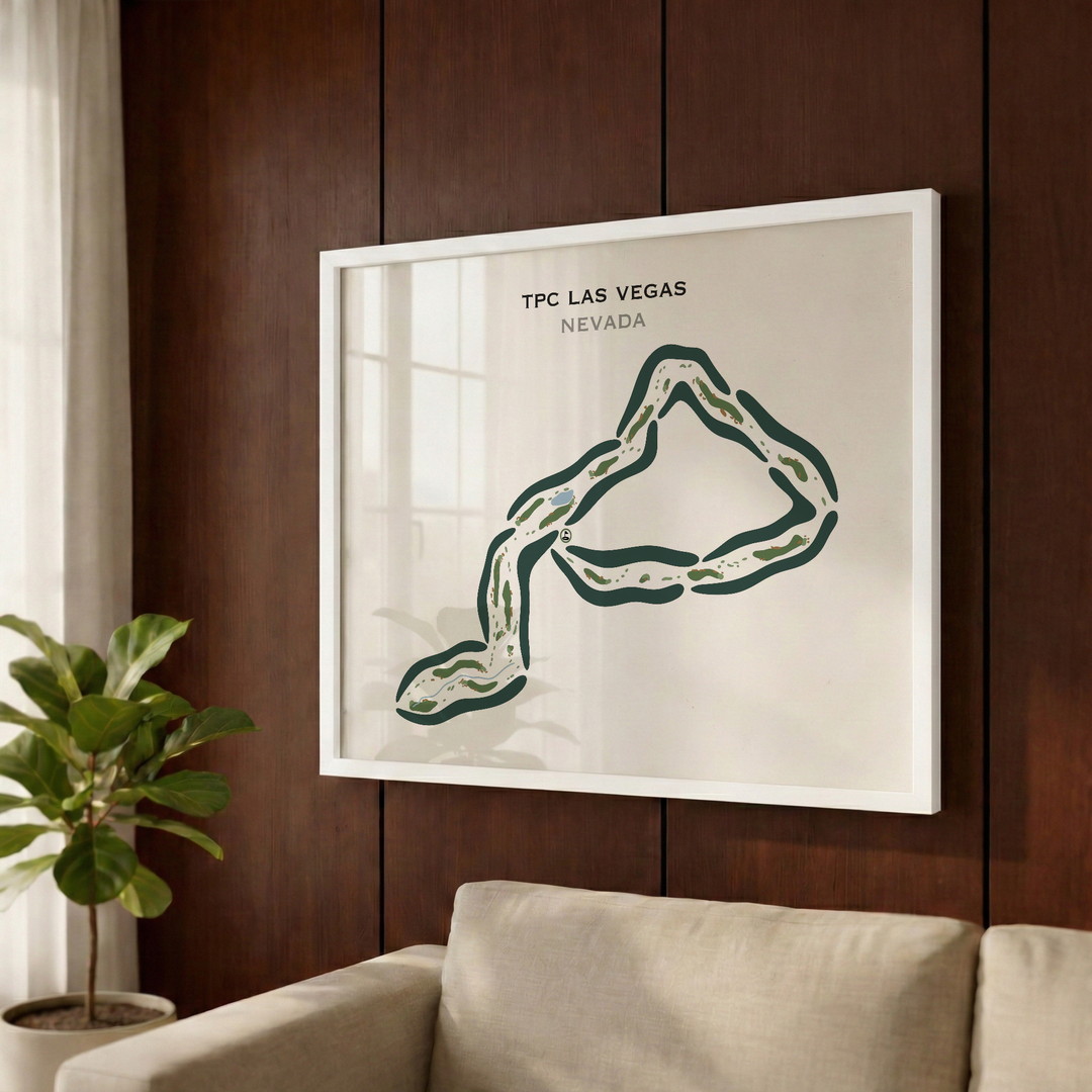TPC Las Vegas, Nevada - Printed Golf Courses
