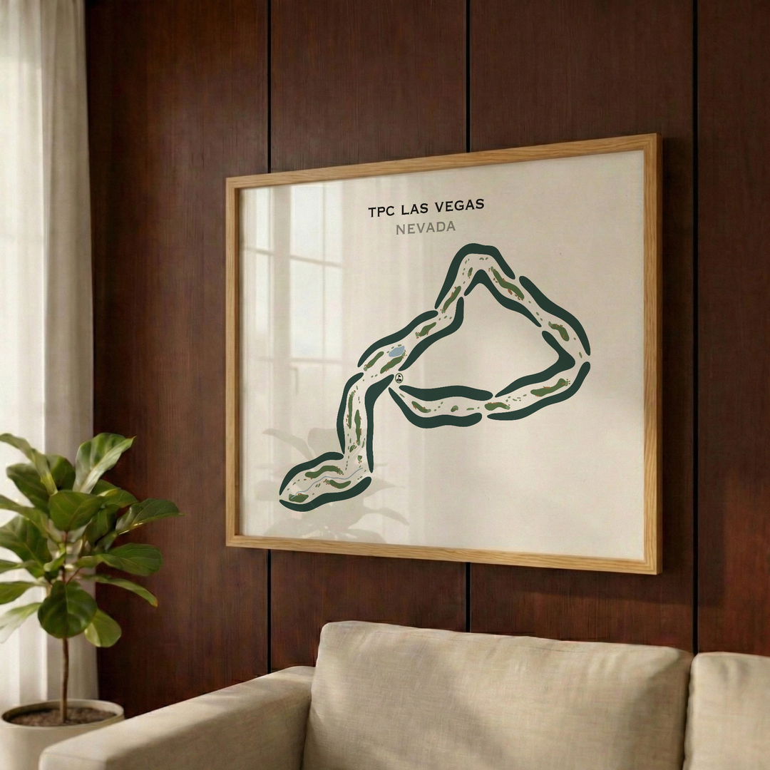 TPC Las Vegas, Nevada - Printed Golf Courses