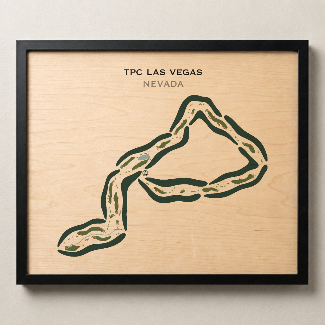 TPC Las Vegas, Nevada - Printed Golf Courses