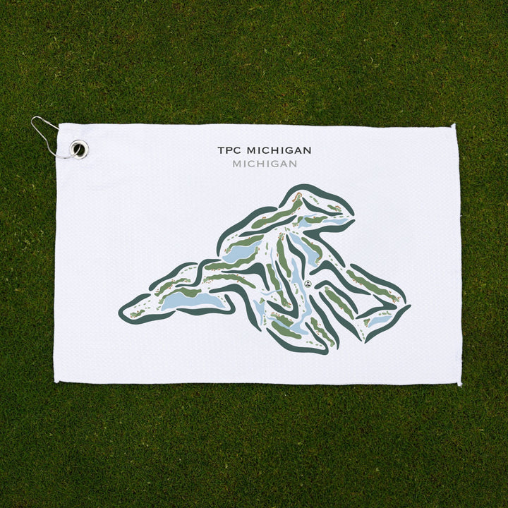 TPC Michigan, Michigan - Printed Golf Courses