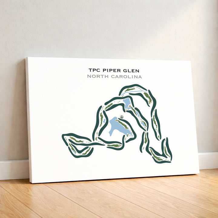 TPC Piper Glen, North Carolina - Printed Golf Courses