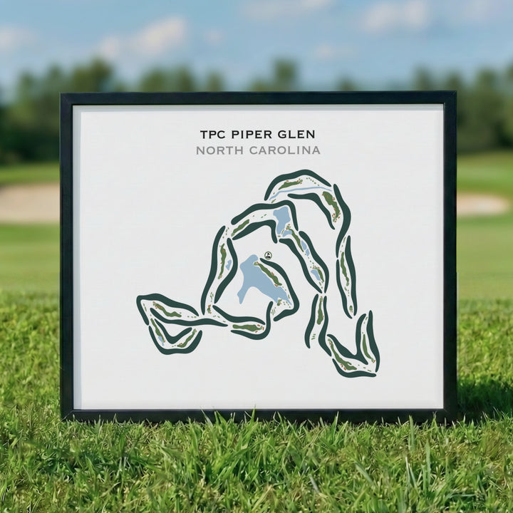 TPC Piper Glen, North Carolina - Printed Golf Courses