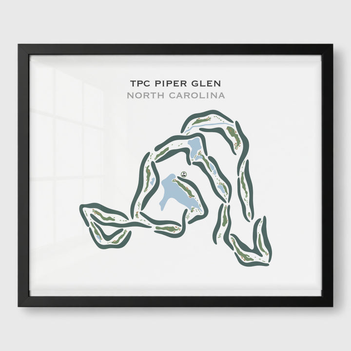 TPC Piper Glen, North Carolina - Printed Golf Courses
