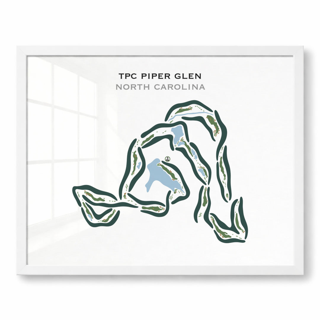 TPC Piper Glen, North Carolina - Printed Golf Courses