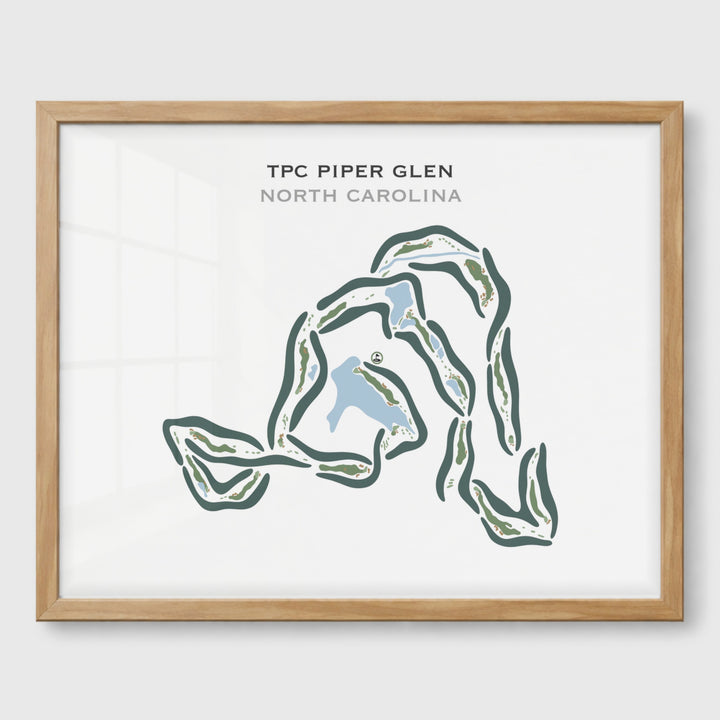 TPC Piper Glen, North Carolina - Printed Golf Courses