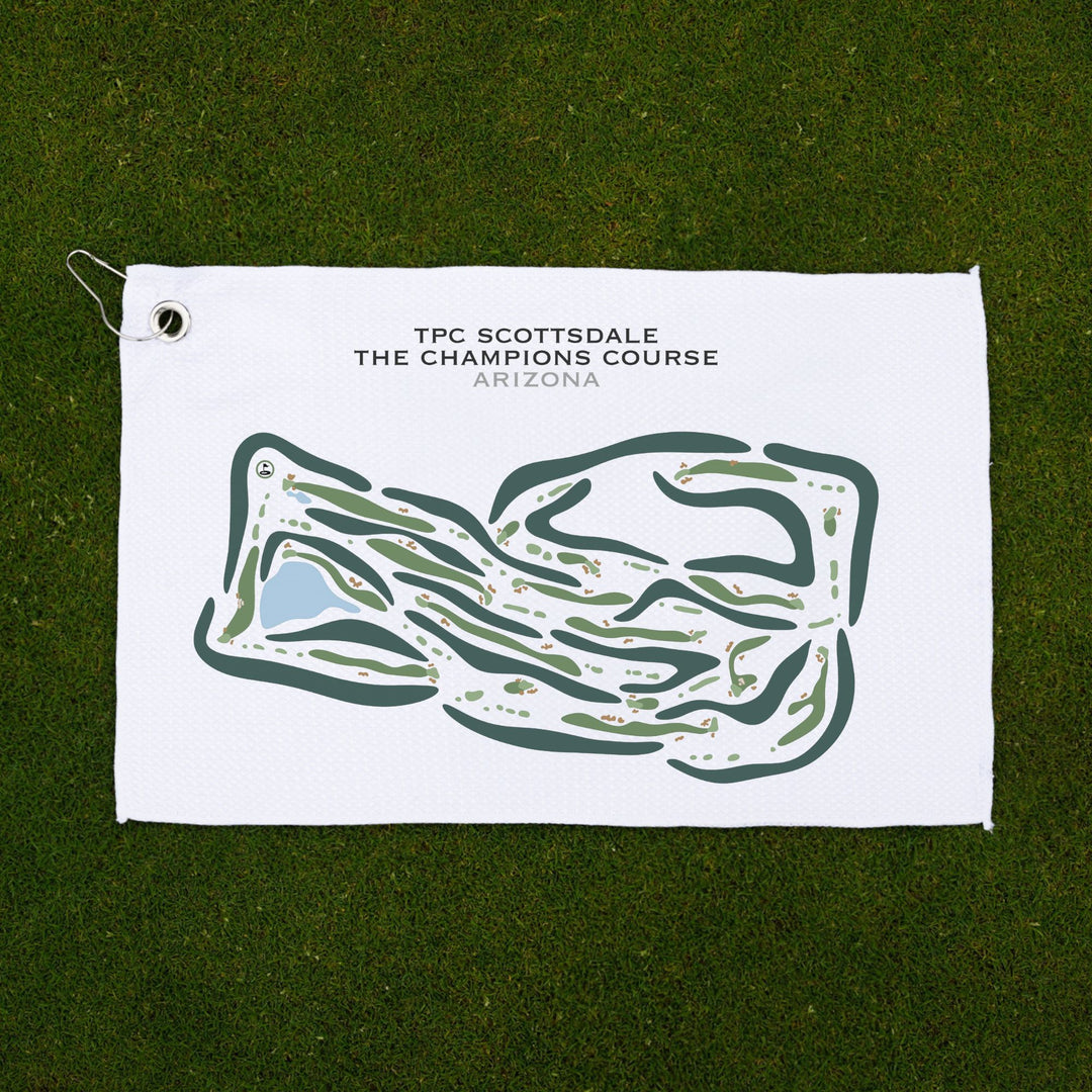 TPC Scottsdale The Champions Course, Arizona - Printed Golf Courses