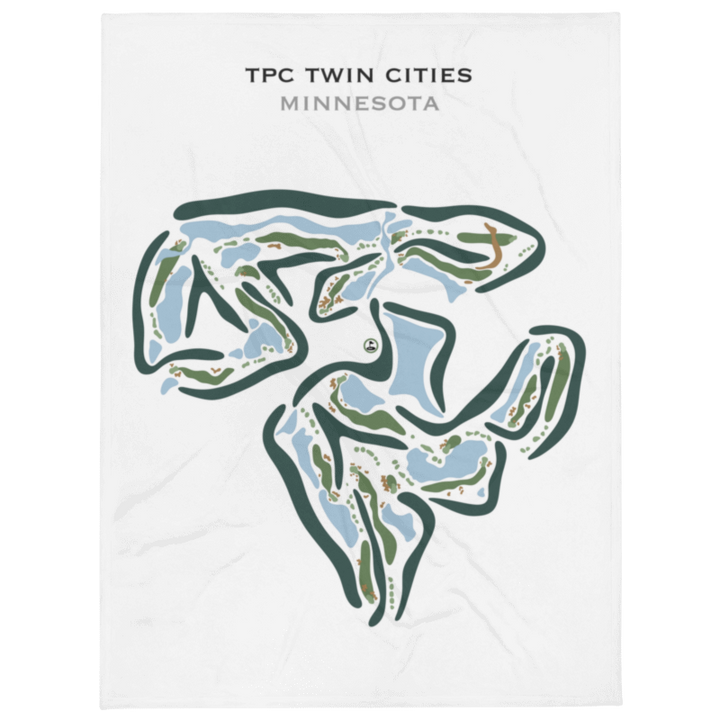 TPC Twin Cities, Minnesota - Printed Golf Courses
