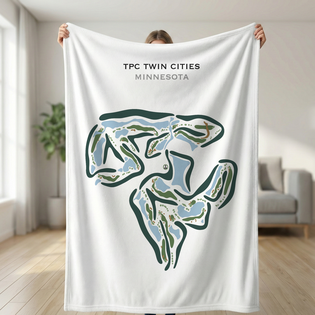TPC Twin Cities, Minnesota - Printed Golf Courses