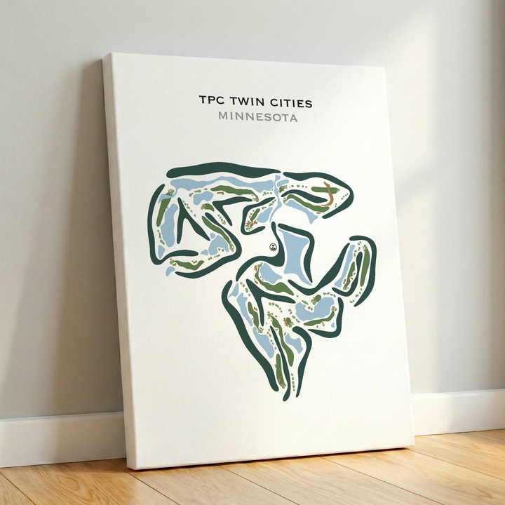 TPC Twin Cities, Minnesota - Printed Golf Courses